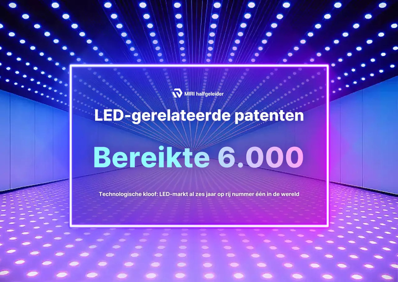 Blauwe moderne technologie-advertentie