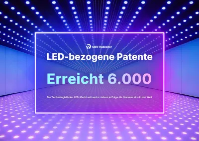 Blaue moderne Technologie-Werbung