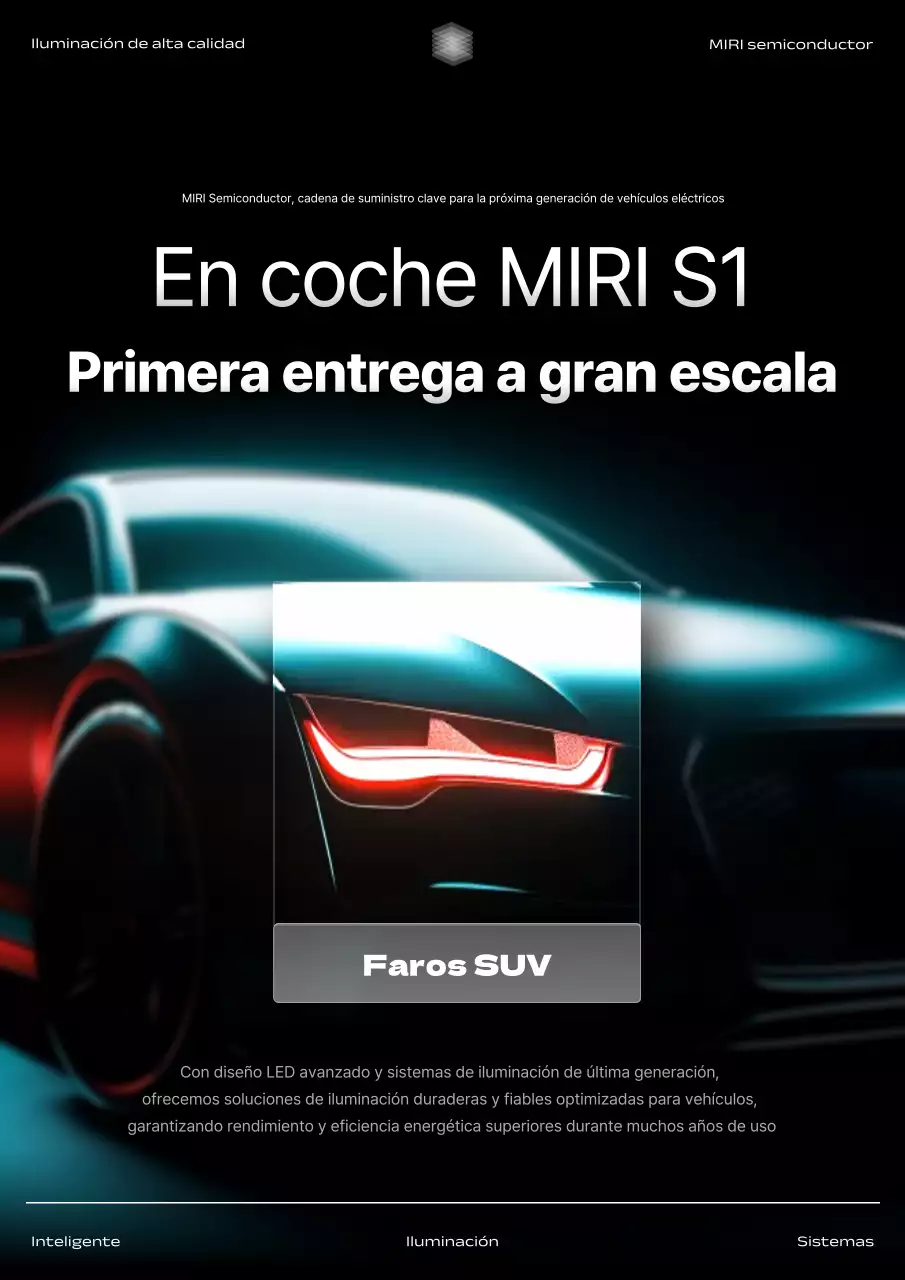 Anuncio de coche moderno negro