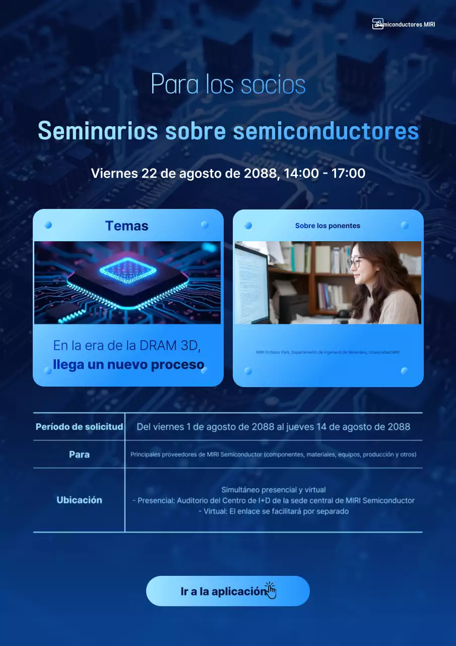 Guía del seminario Blue Modern