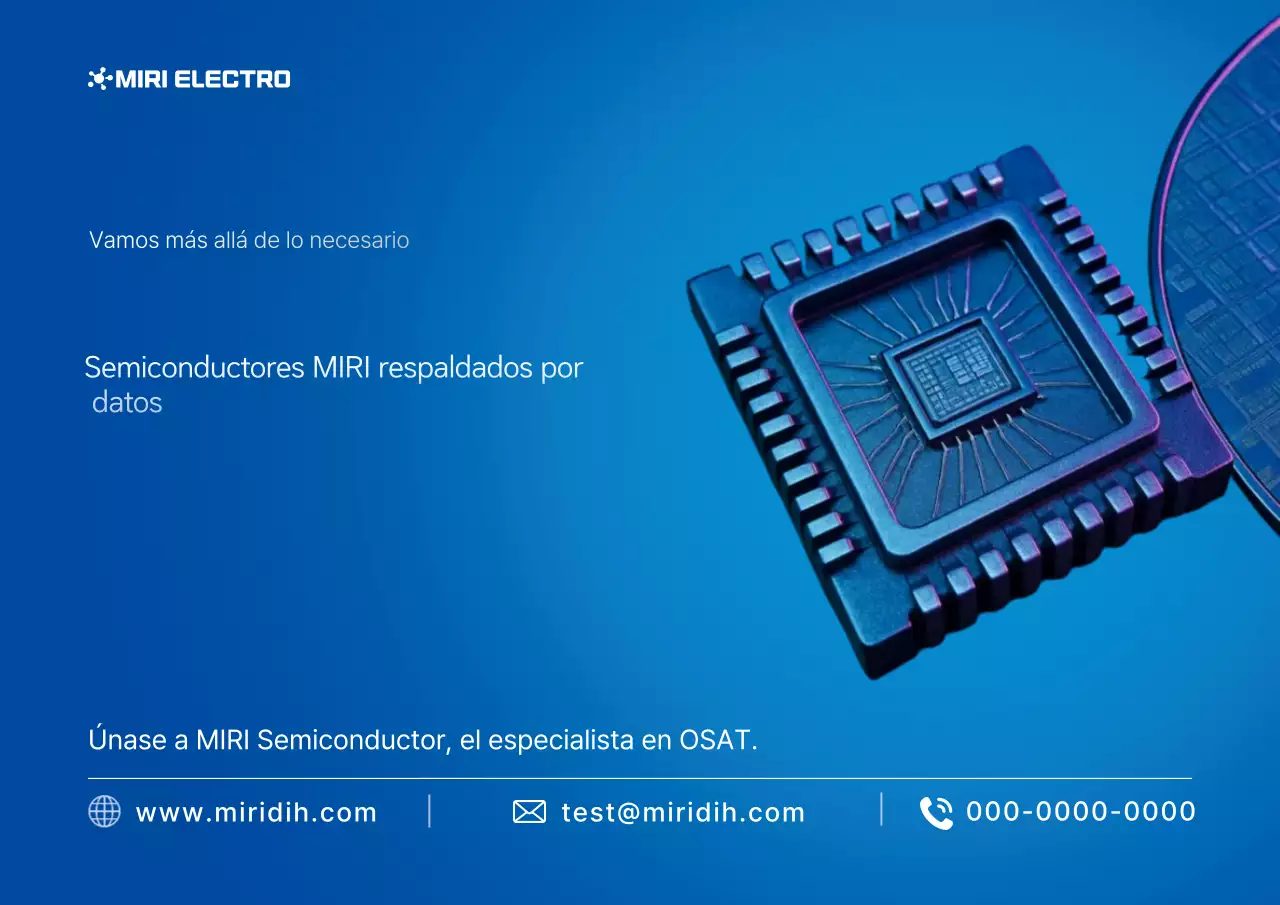 Anuncio de Blue Modern Semiconductor