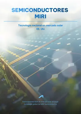 Anuncio solar moderno azul