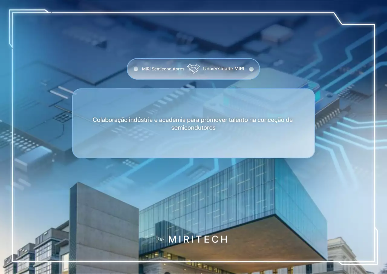 A empresa de semicondutores moderna da Blue promove a cooperação entre a indústria e o meio acadêmico
