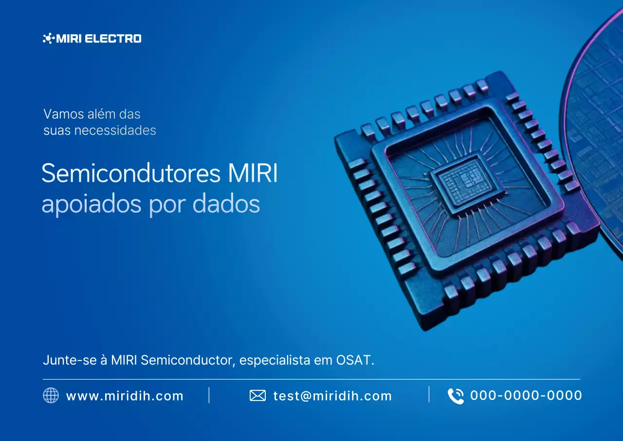 Anúncio da Blue Modern Semiconductor