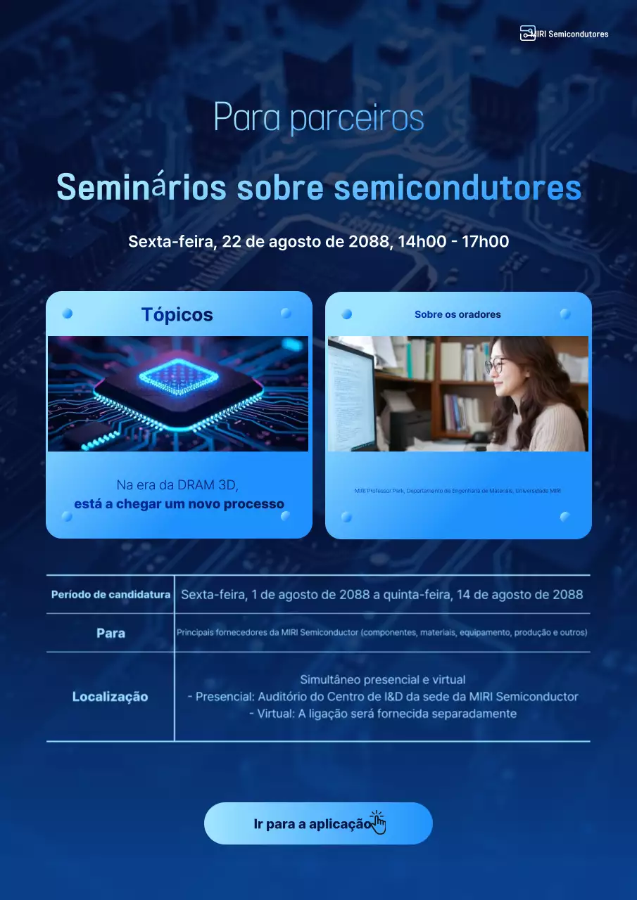 Guia do Seminário Blue Modern