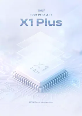 Publicité sur la technologie moderne bleu ciel