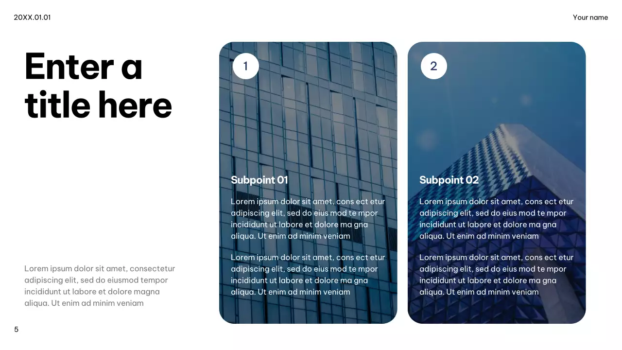 blue modern IT advertisement