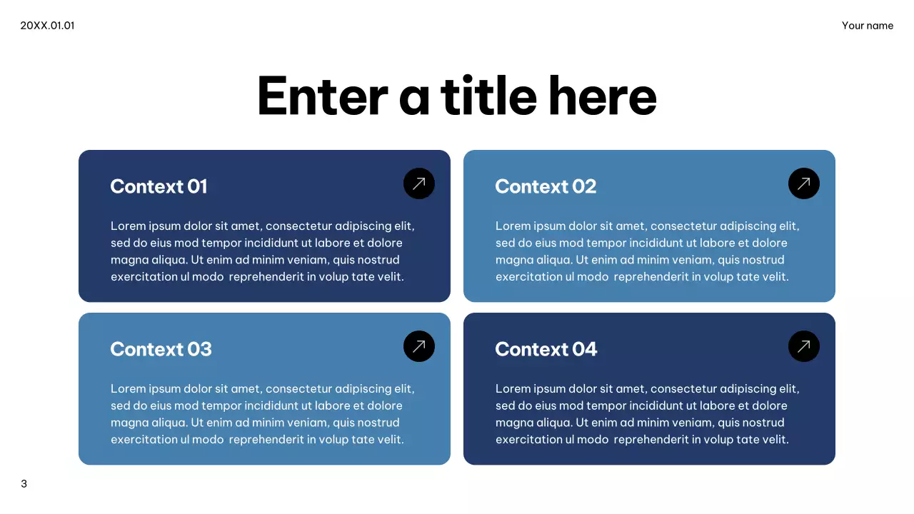 blue modern IT advertisement