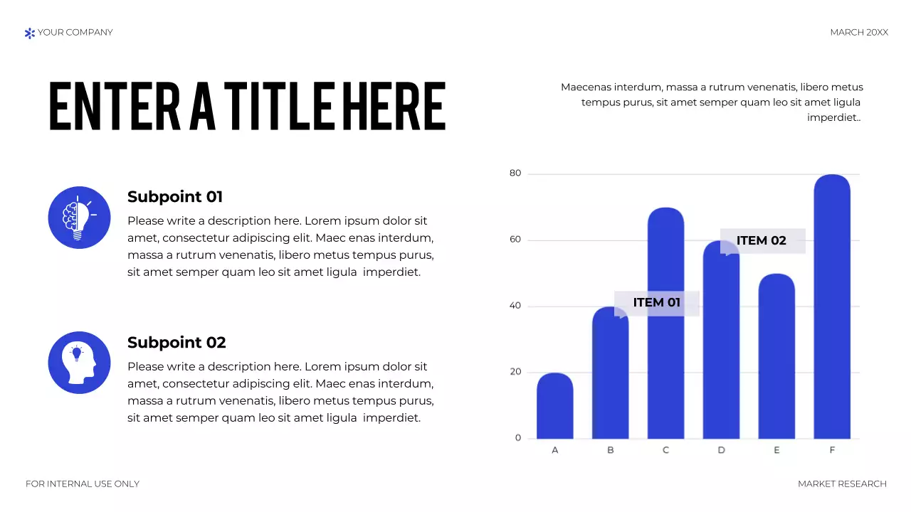 blue geometric technology presentation