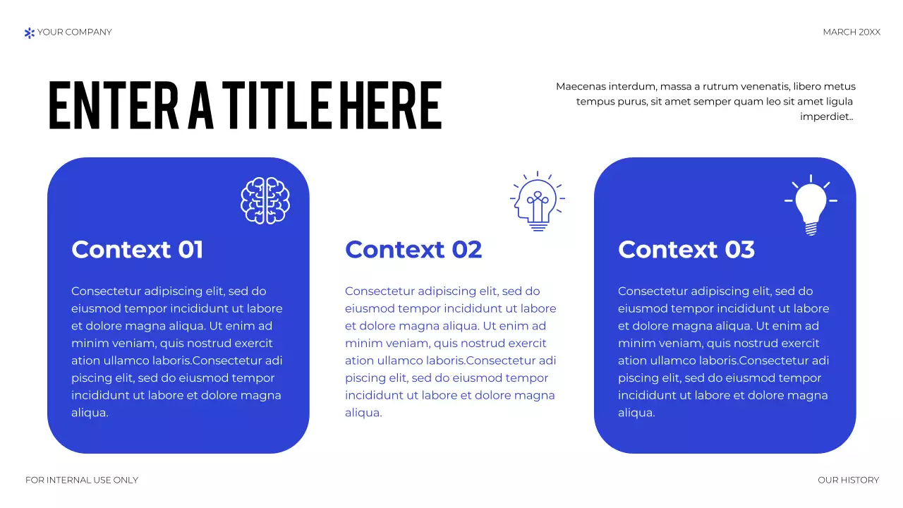 blue geometric technology presentation