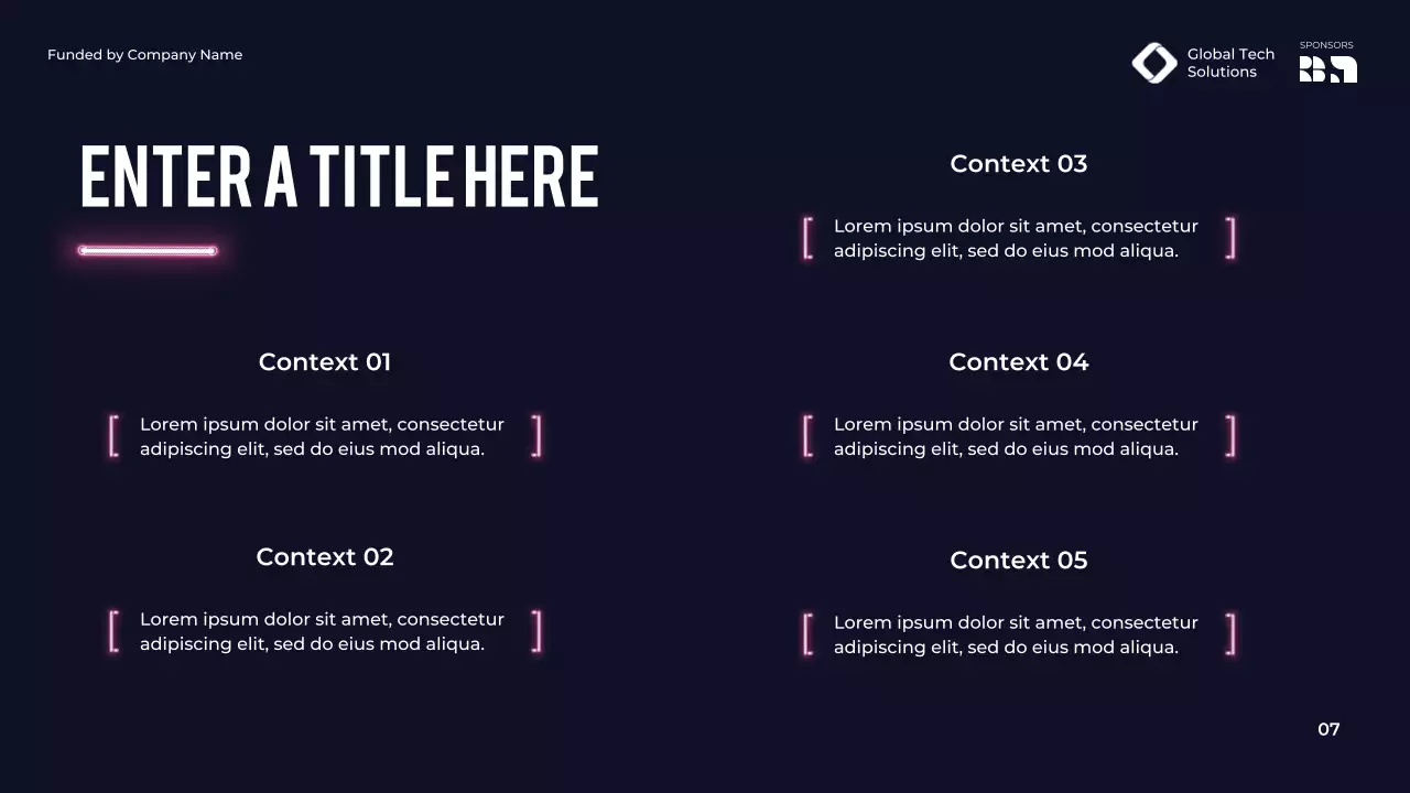 purple modern conference announcement