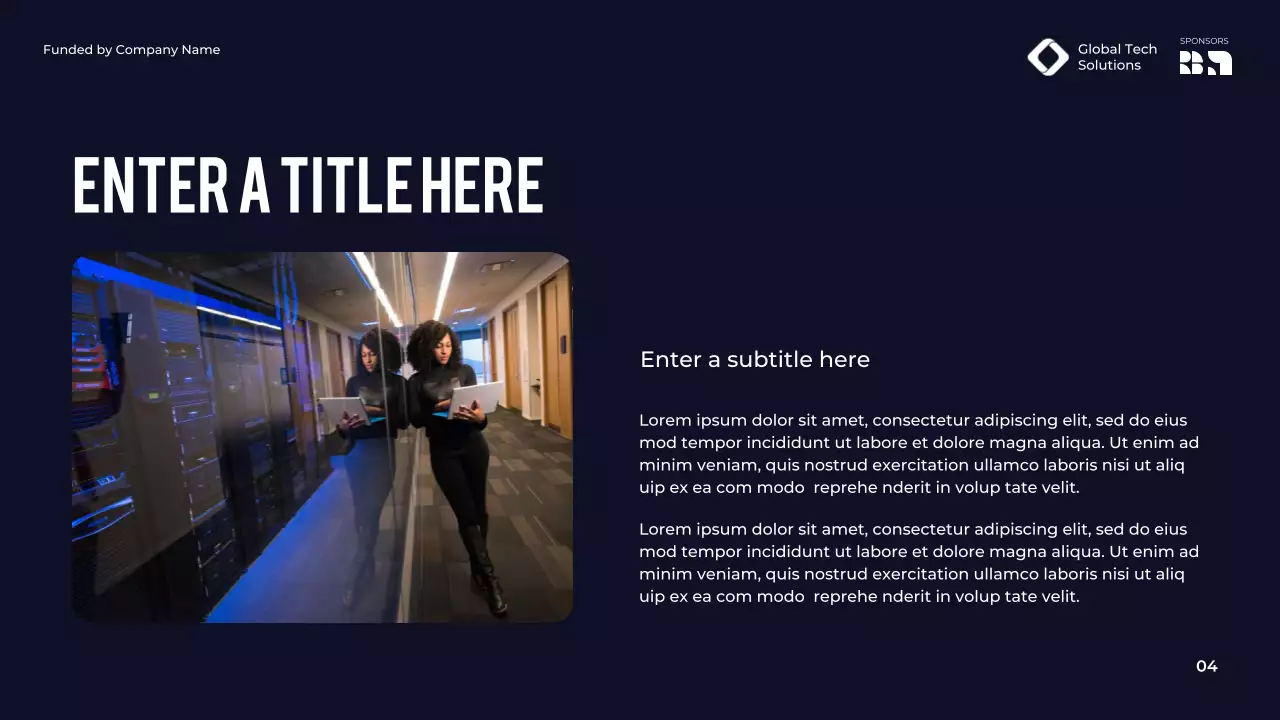 purple modern conference announcement