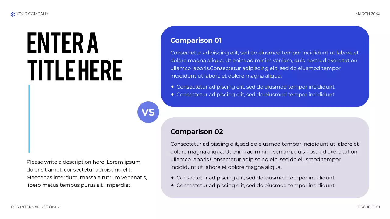 blue geometric technology presentation