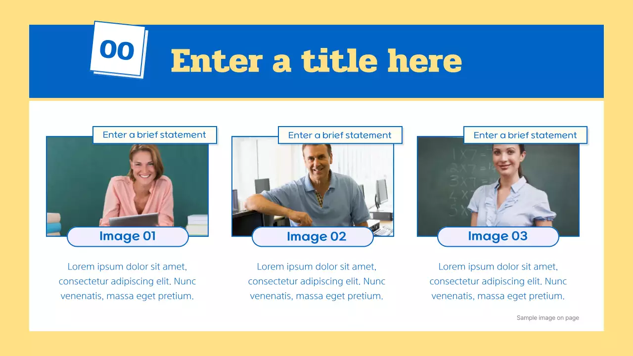 Blue Modern Education Promotion Presentation