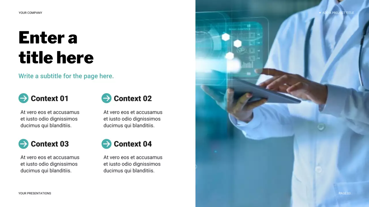 Teal Modern Technology Presentation