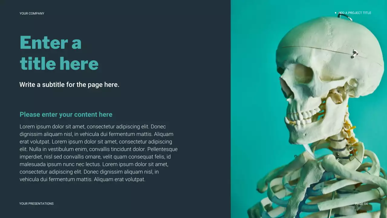 Teal Modern Technology Presentation