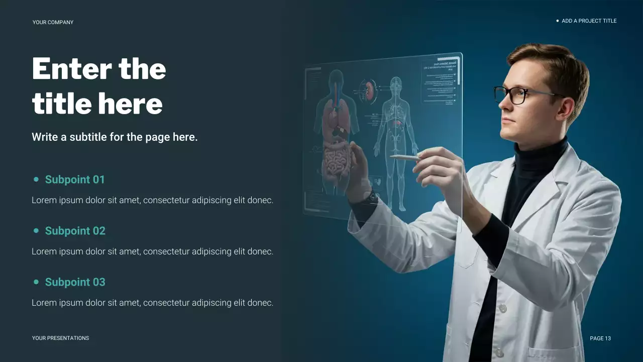 Teal Modern Technology Presentation