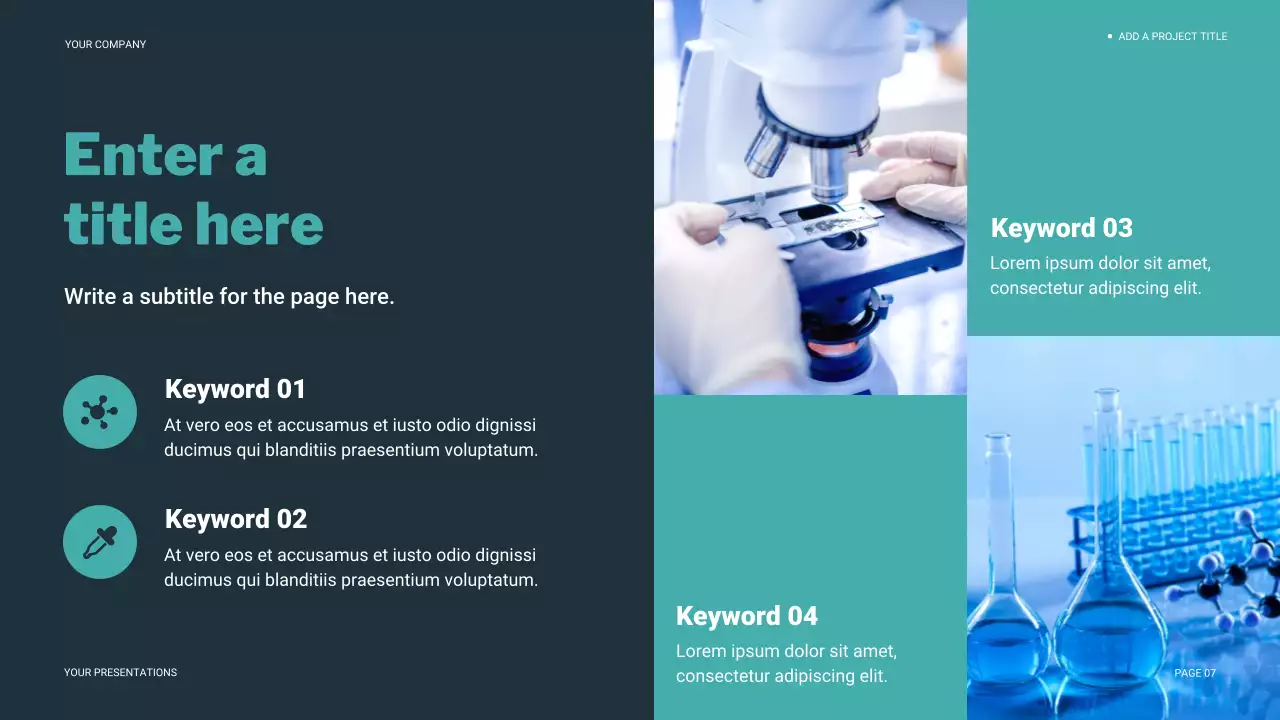 Teal Modern Technology Presentation