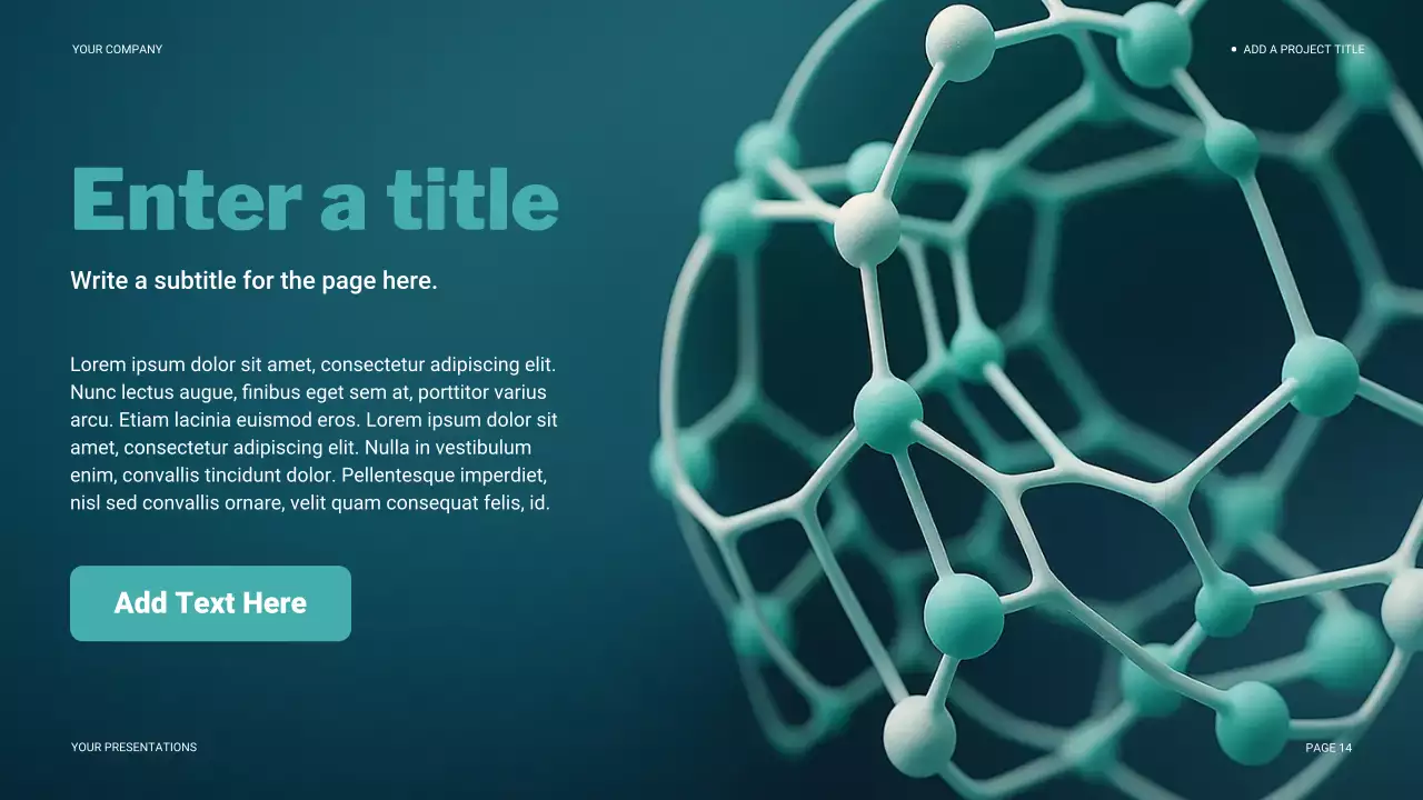 Teal Modern Technology Presentation