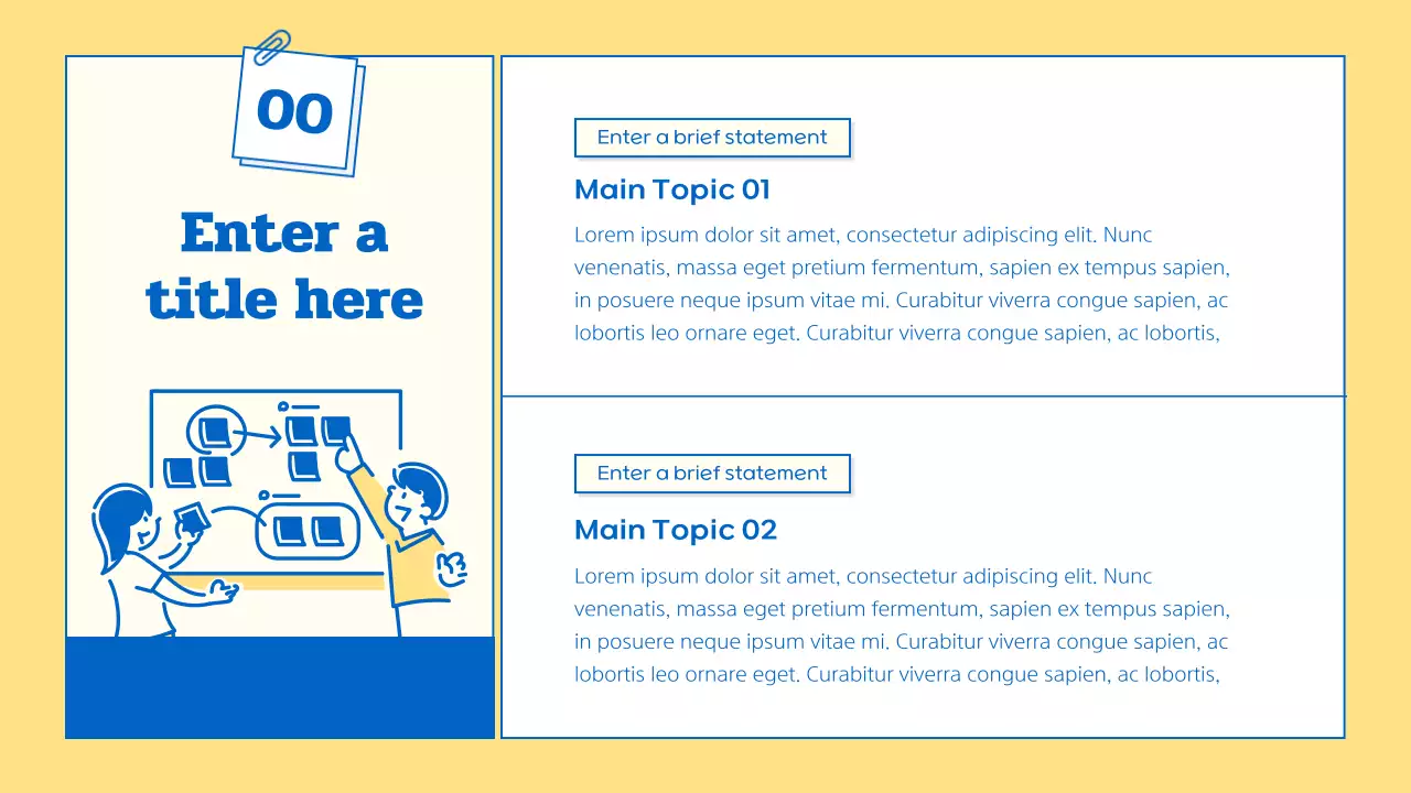 Blue Modern Education Promotion Presentation