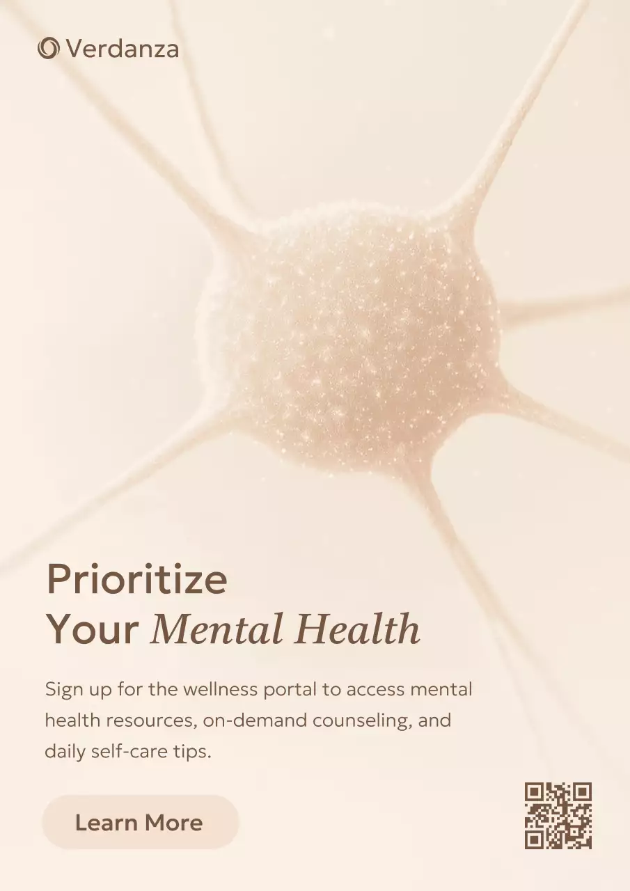 Beige Minimalist Wellness Promotion