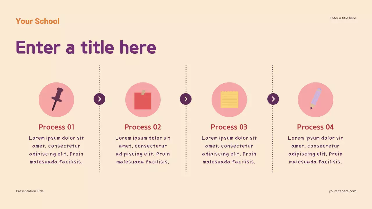 Purple Modern Math Guide Presentation