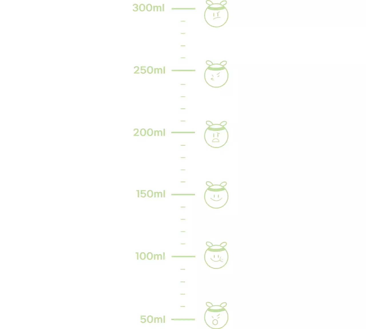 みどり色の運動するかわいいキャラクターが描かれた中学校体育大会の記念品。