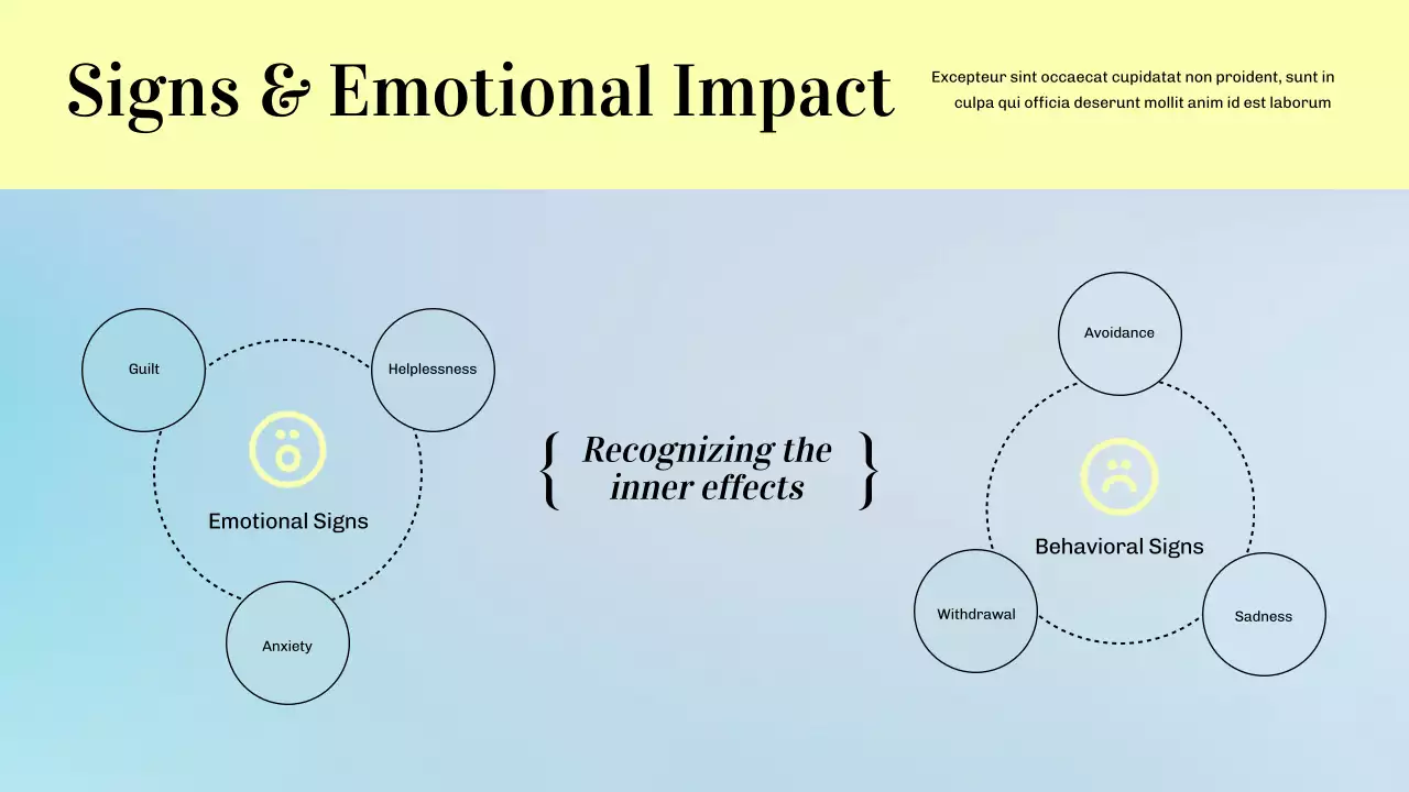 Blue Minimal Climate Announcement Presentation