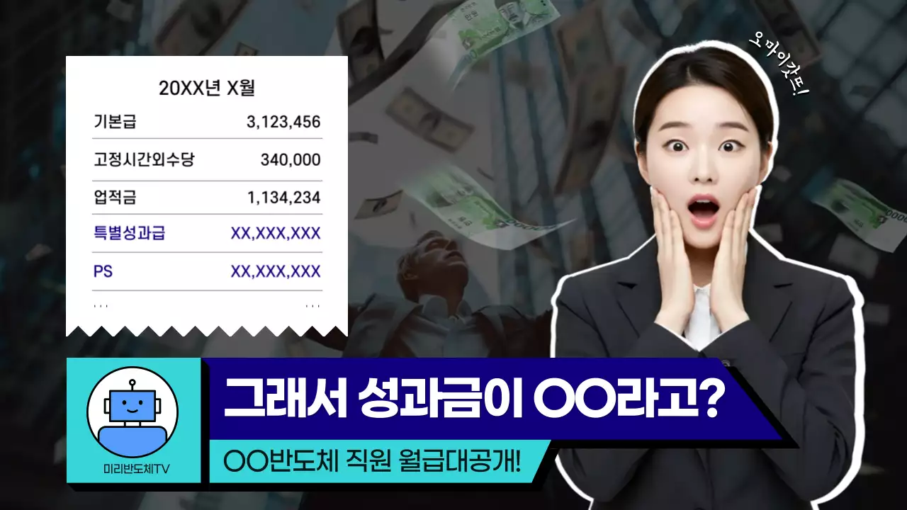 파랑 모던 직장 생활 광고