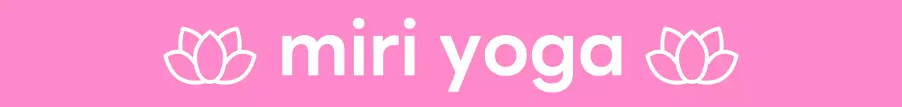 花のアイコンを活用したヨガ文房具デザイン