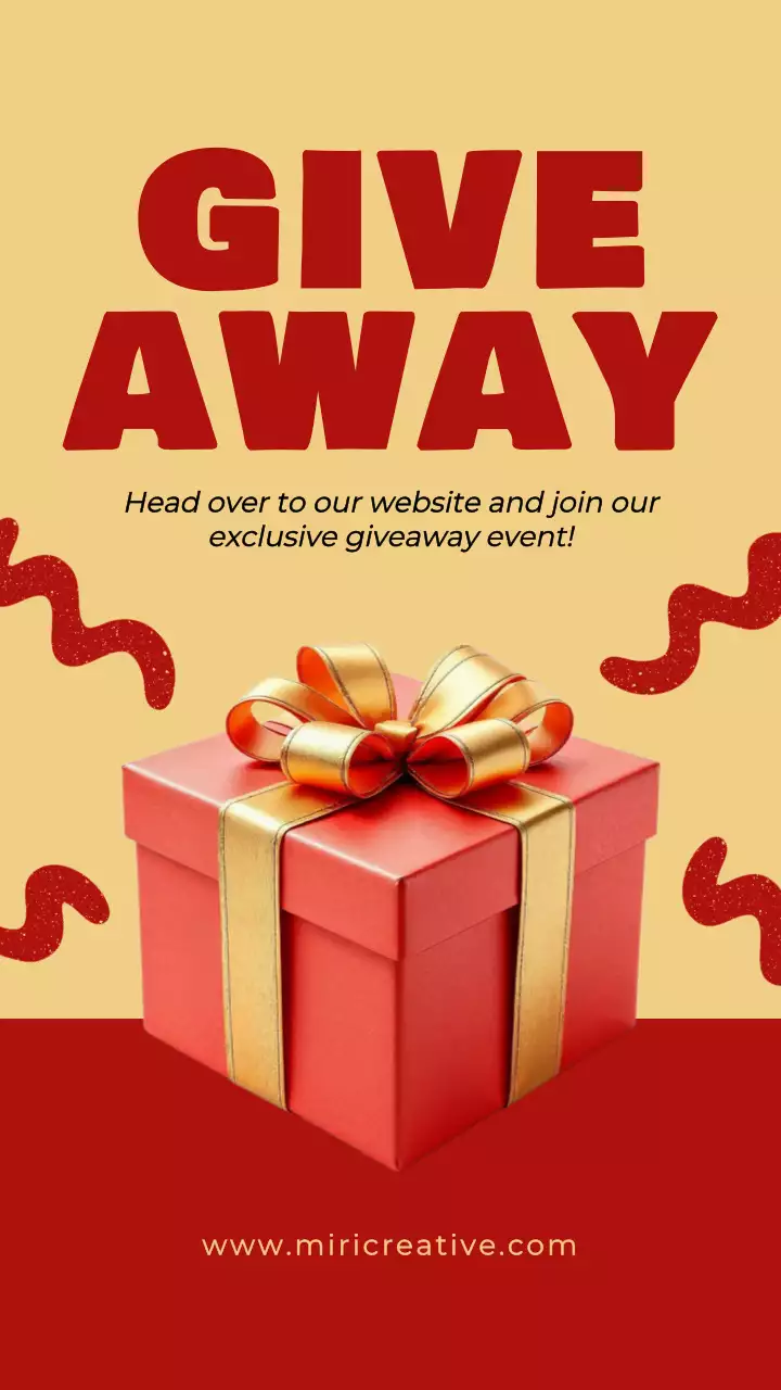 빨강 모던 프로모션 이벤트