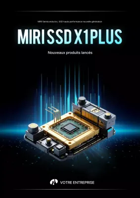 Promotion des produits Black Modern Semiconductor