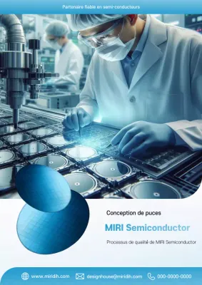 Publicité Blue Modern Semiconductor