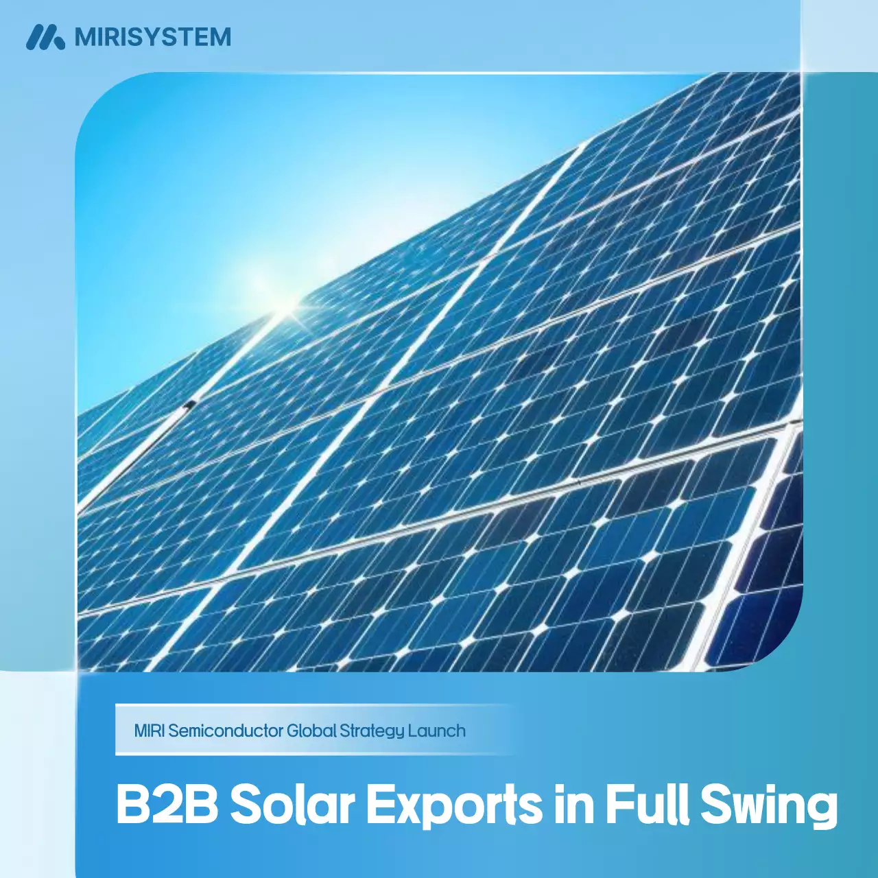 Promoção de Energia Moderna Azul Celeste