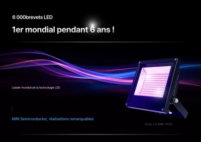 Publicité technologique moderne noire