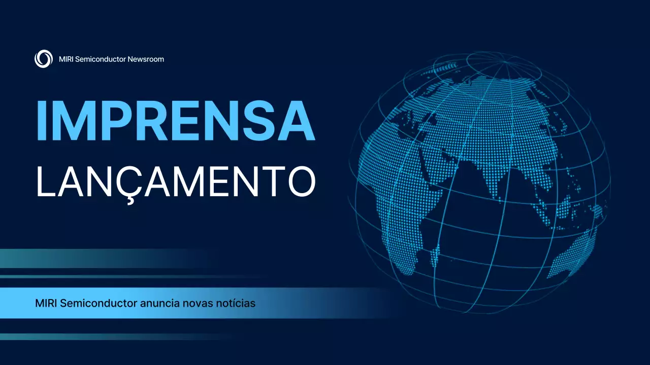 Aviso de Notícias Modernas Azuis