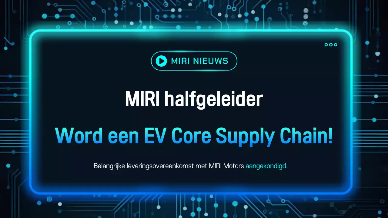 Advertentie voor levering van Blue Cyber-elektrische voertuigen