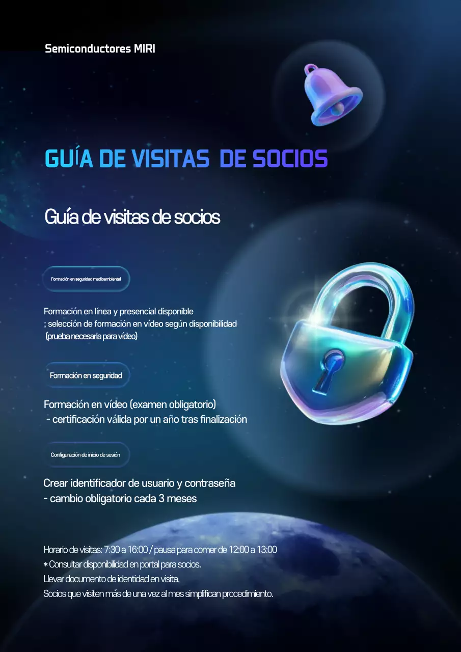 Guía de educación moderna azul