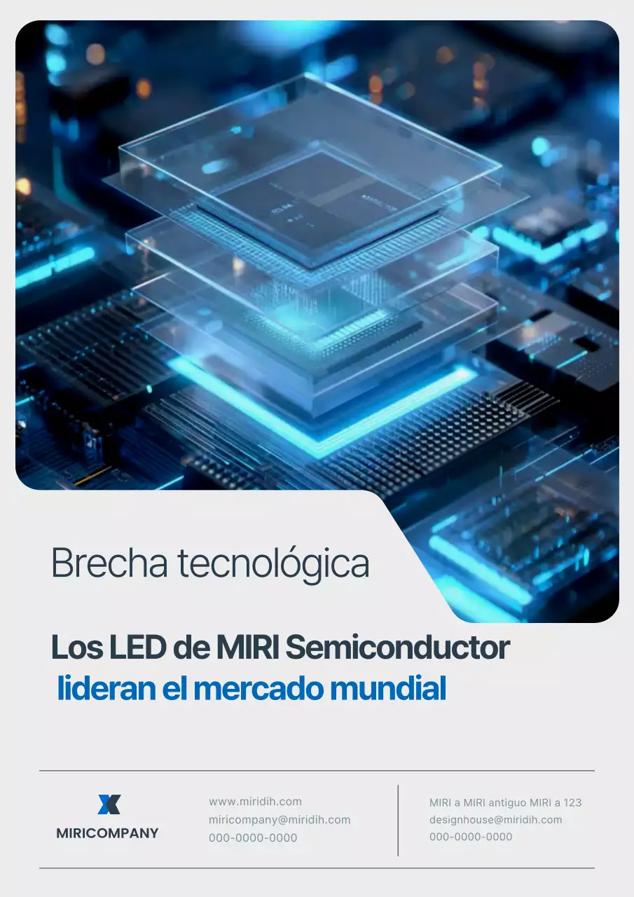 Promoción de la tecnología de semiconductores blancos y azules