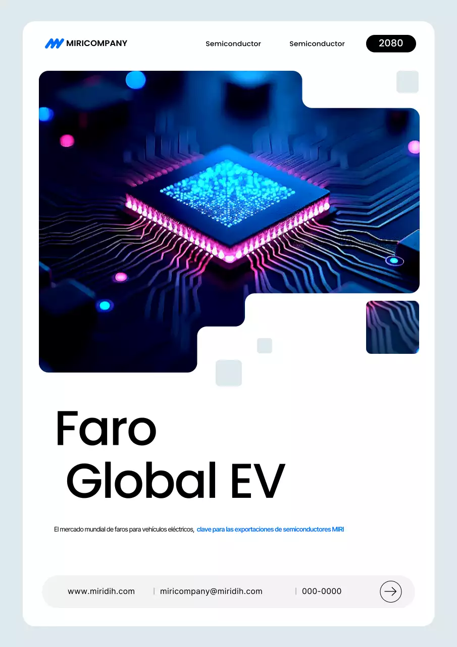 Promoción de la moderna tecnología de semiconductores de Blue