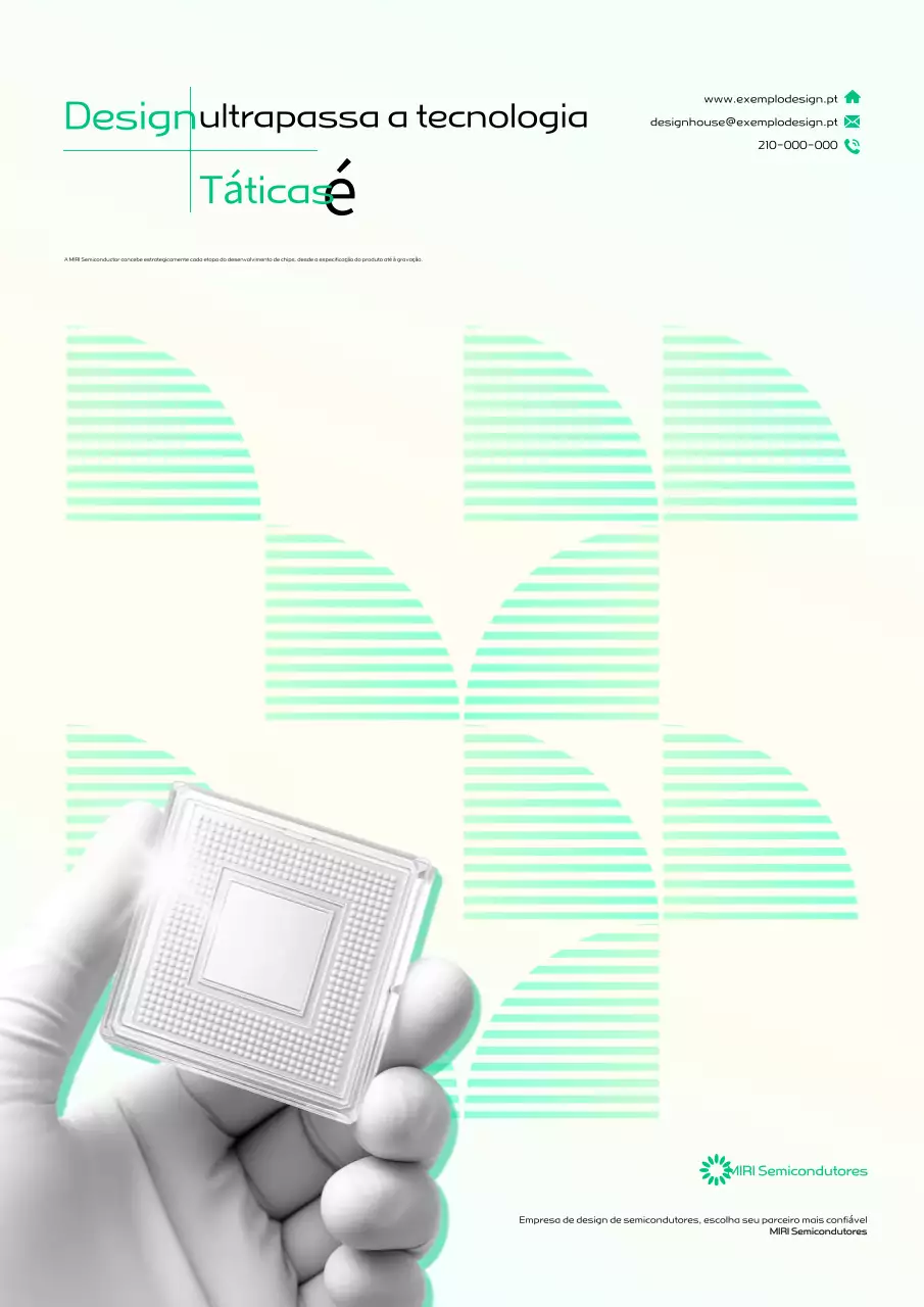 Anúncio de semicondutores modernos da Mint
