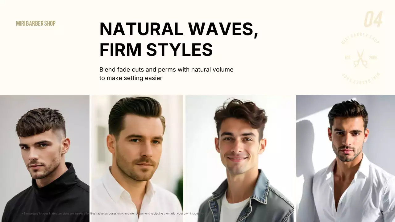 guia de barbeiro clássico marrom