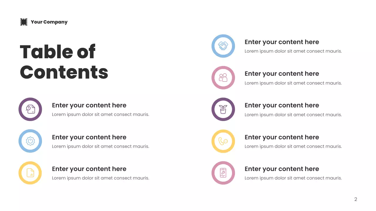 blue modern technology presentation