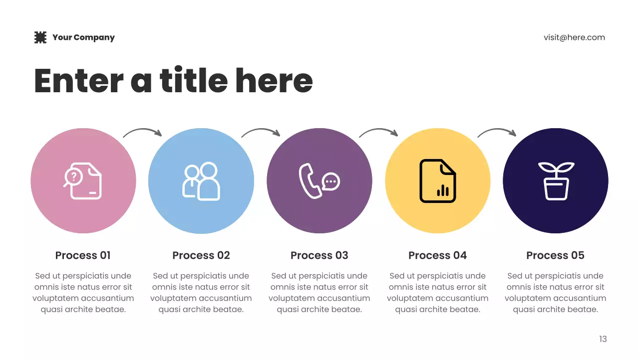 blue modern technology presentation