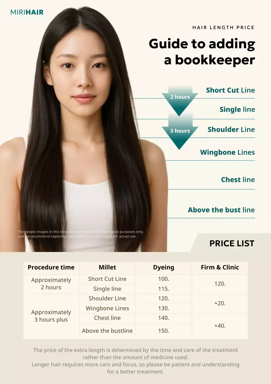 beige modern hair guide