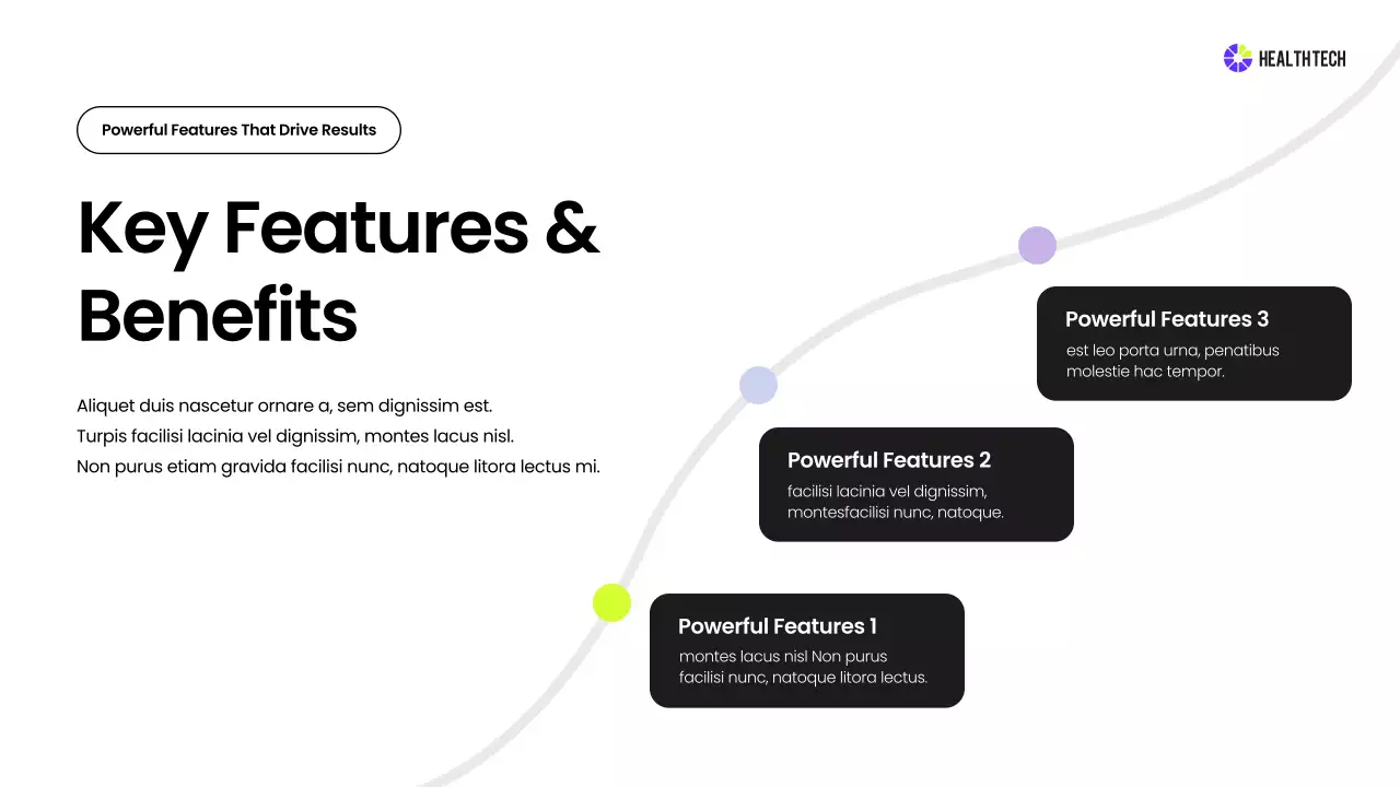 Black Modern Health Announcement Presentation