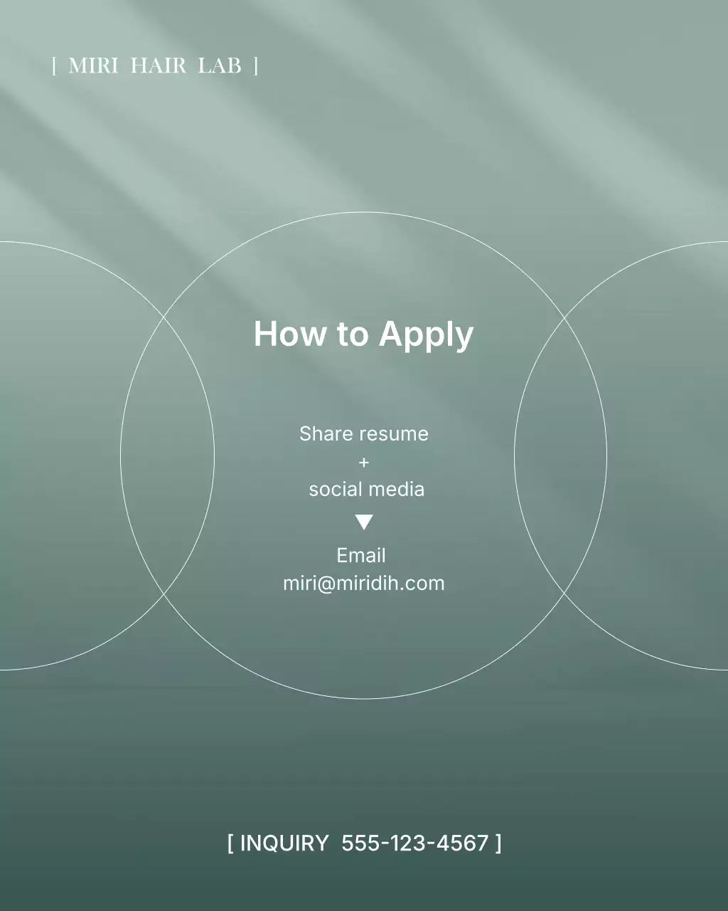 mint modern hair business