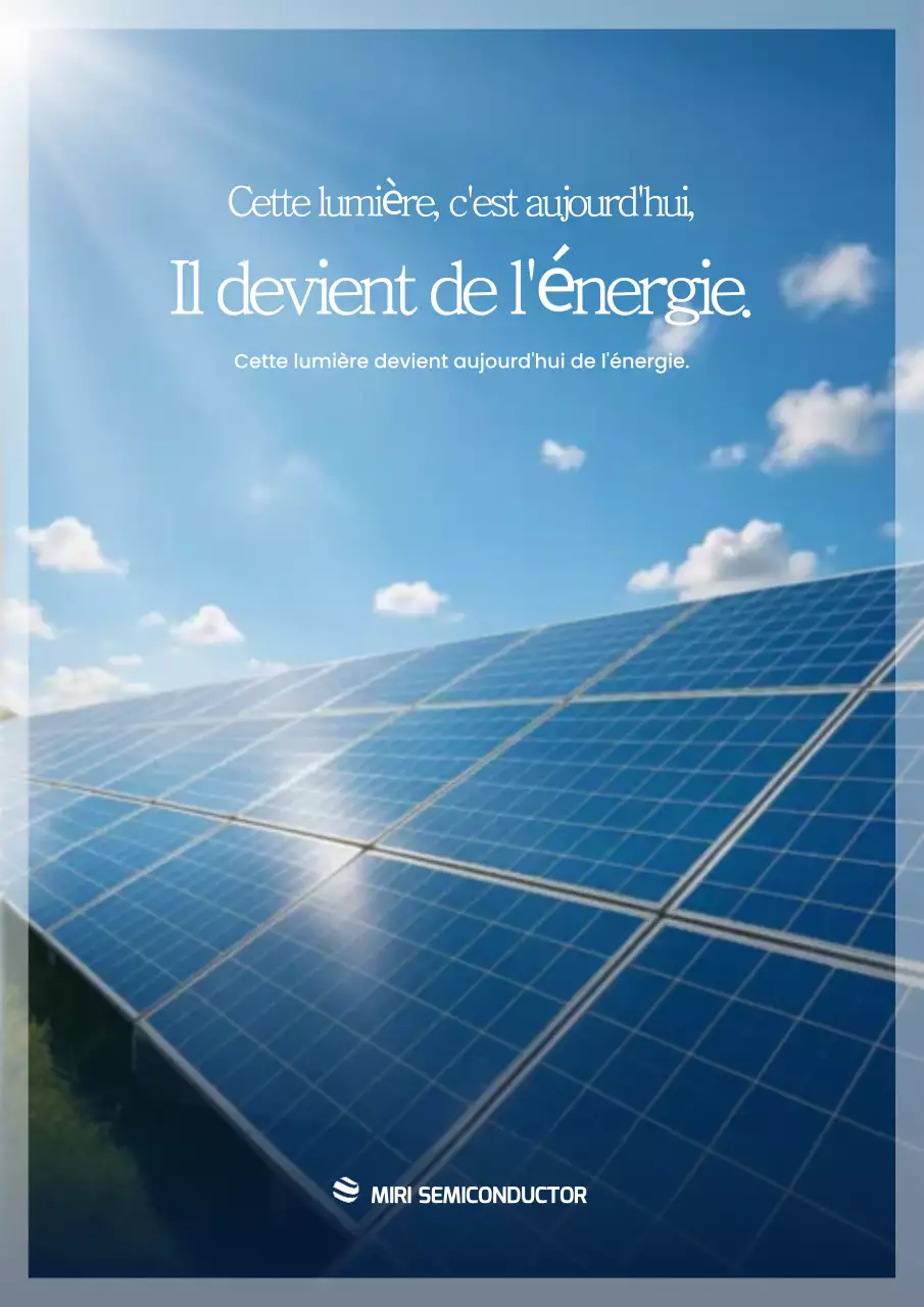 Publicité Blue Modern Energy