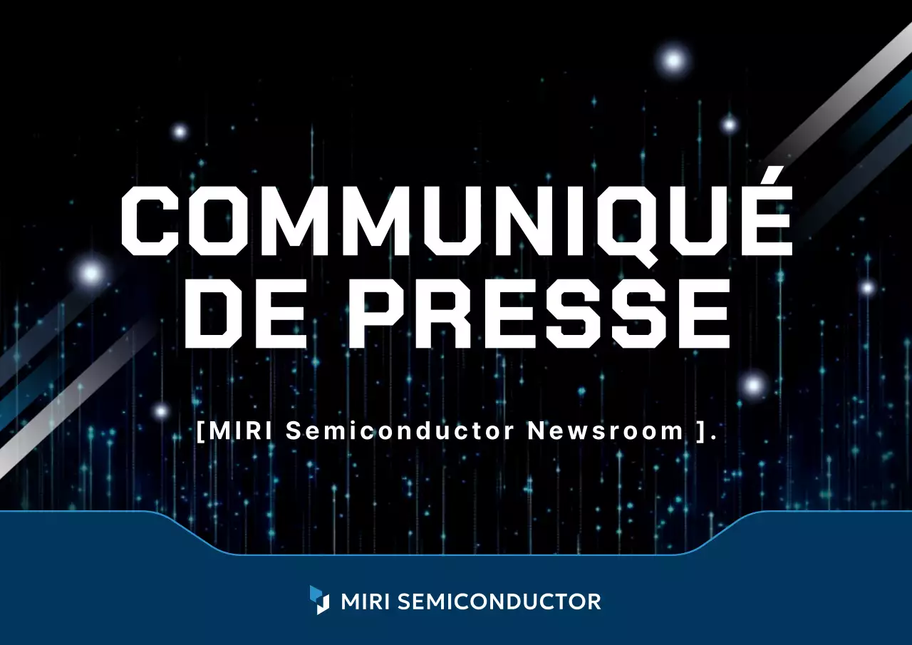 Avis de presse moderne bleu marine