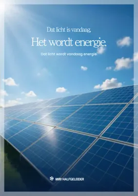 Advertentie voor Blue Modern Energy